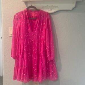 Absolutely stunning Lilly Dress the Pink is fire!!!